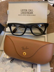 Ray-Ban Meta Smart Glasses – AI Smart Glasses with HD Camera, Open-Ear Audio & Voice Control
