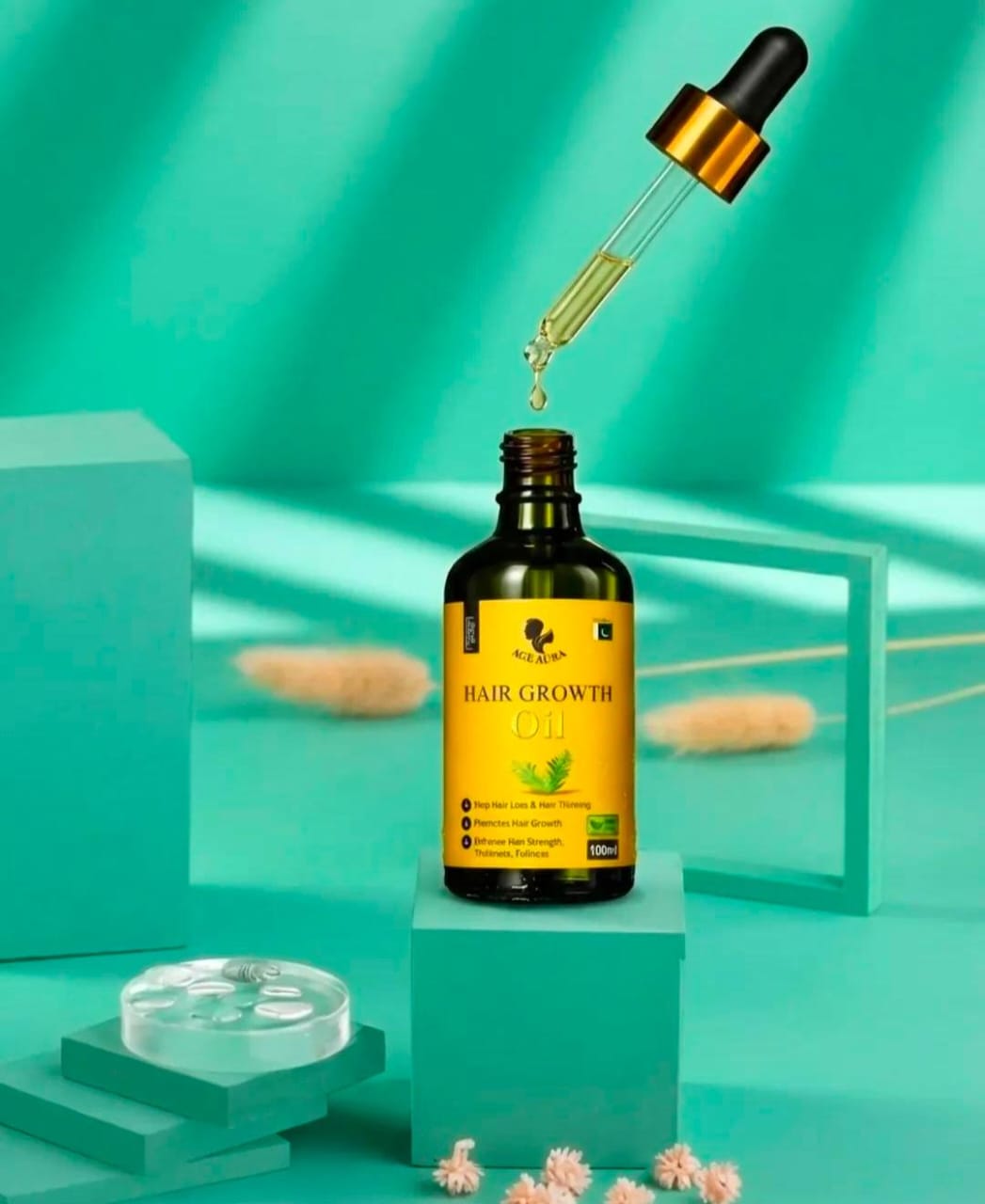 Age aura hair oil