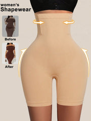 Women’s High-Waisted Shapewear Shorts – Instant Tummy & Waist Trimmer